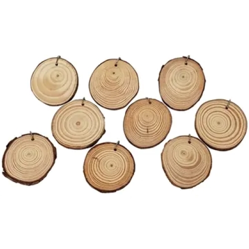 Wood  Rings Keyring