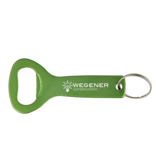 Modern Bottle Opener Key Ring