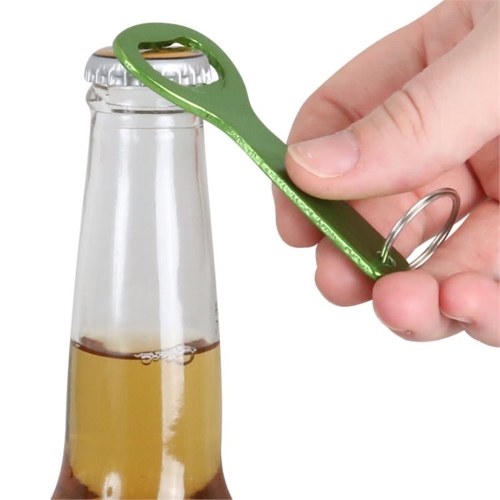 Modern Bottle Opener Key Ring