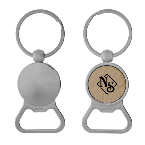 Metal Bottle Opener Key Tag