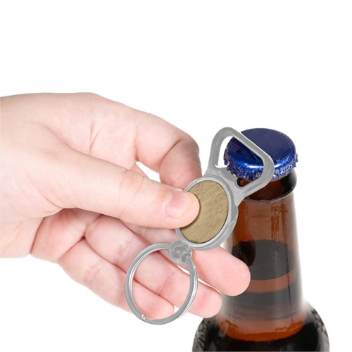 Metal Bottle Opener Key Tag