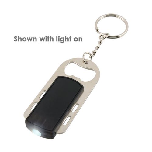 Color Light Bottle Opener Keychain