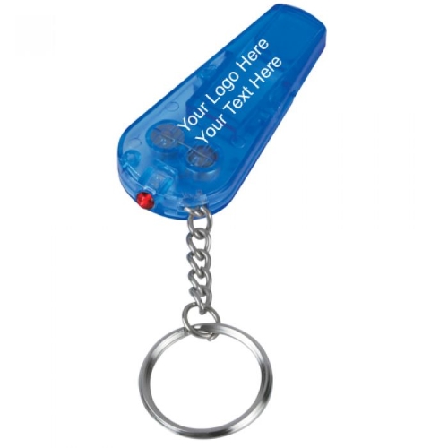 Whistle Flashlight with Keychain