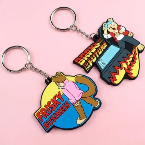 RUBBER PVC KEYCHAINS