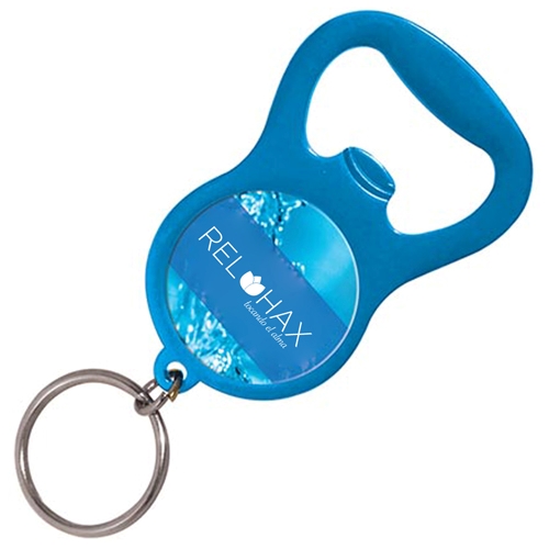 Metal Bottle Opener Keyring