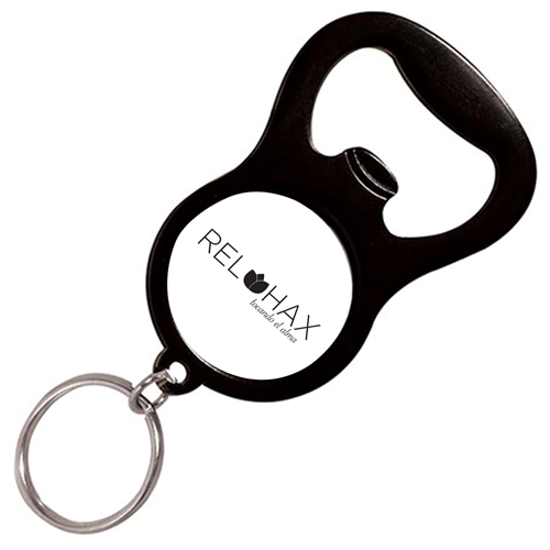 Metal Bottle Opener Keyring