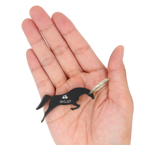 Jumping Horse Bottle Opener Keychain