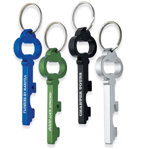 Key Shape Bottle Opener Keychain