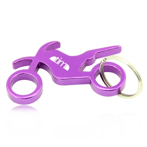 Stunt Bike Keychain With Opener