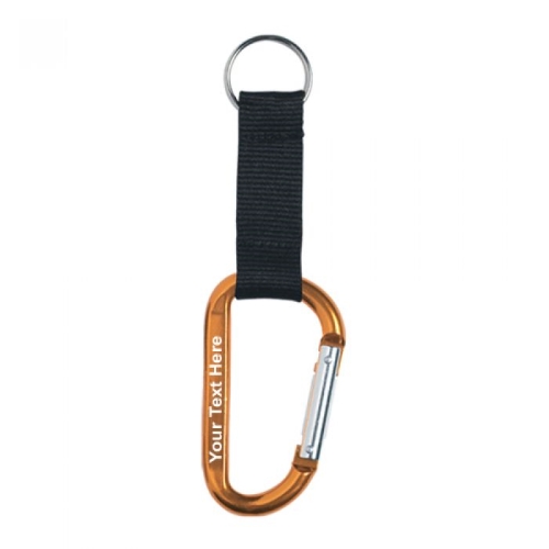 Imprinted Carabiner Keychains