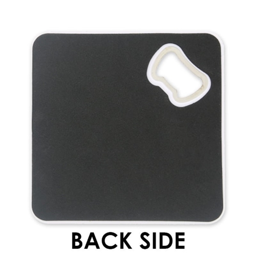 Bottle Opener Square Coaster