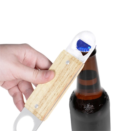 Wooden Paddle Bottle Opener