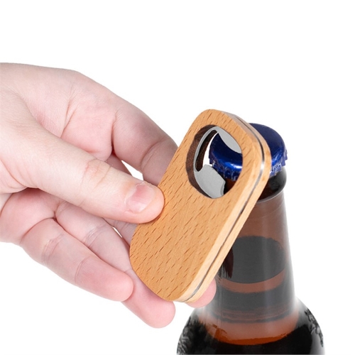 Natural Bamboo Bottle Opener