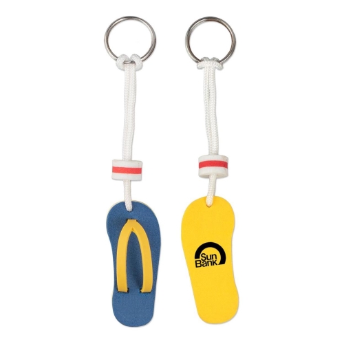 Flip Flop Floating Keychain