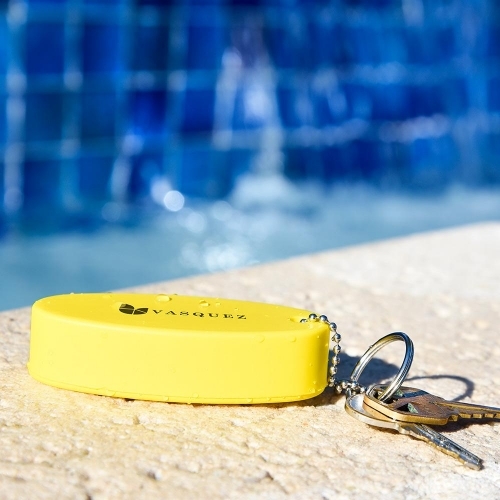 Poolside Floating Key Chain