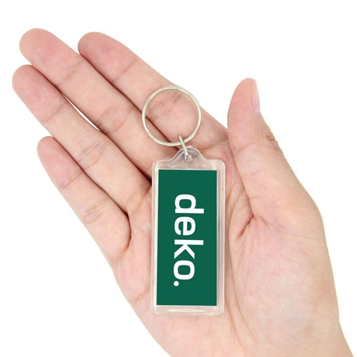 Rectangle Shaped Keychains