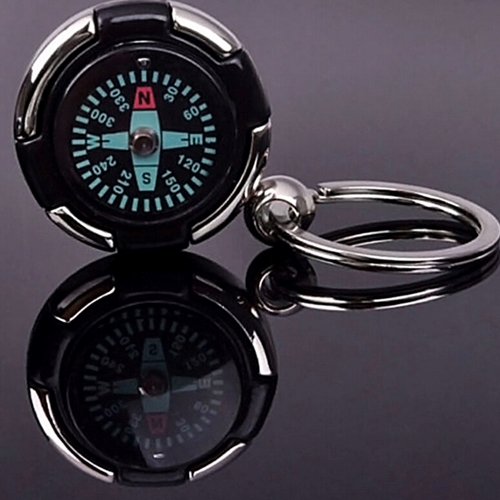 Mini Compass Keychain