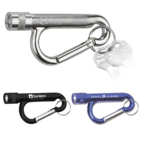 Flashlight Metal Carabiner