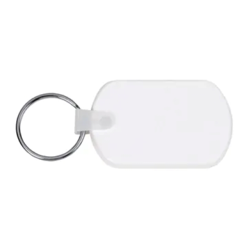 Rectangular PVC Key Tag