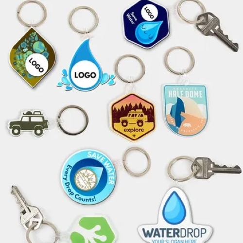 Water Drop Keychain