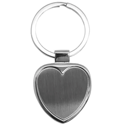 Heart Zinc Alloy Key Tag