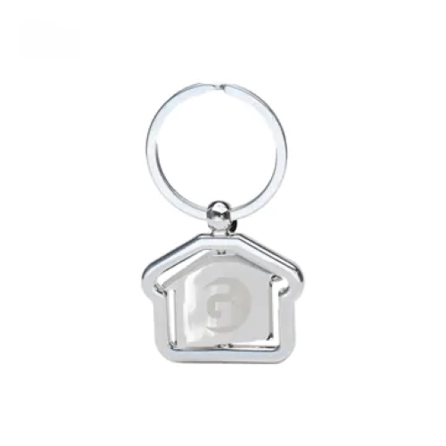 Split-Ring Silver Keyring