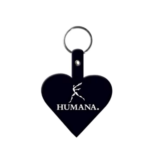 Heart Flexible Key Tag