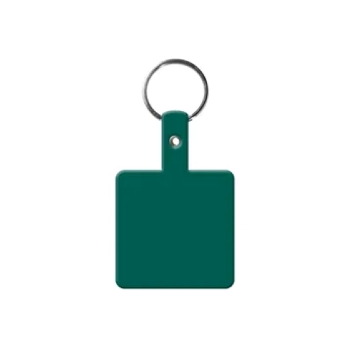 Custom Square Flexible Key Tag