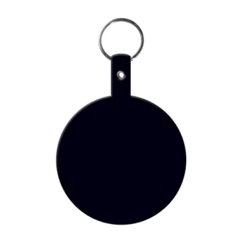 Large Circle Flexible Key Tag