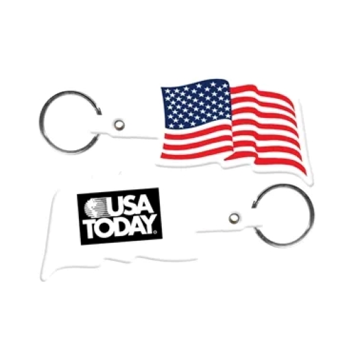 Customize Flag Flexible Key Tag