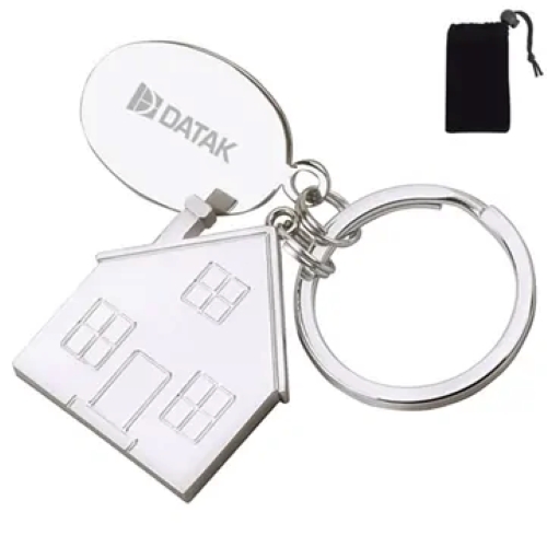 Steel House Tag Keyholder