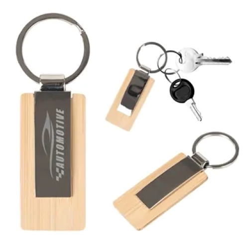 Bamboo Key Tag