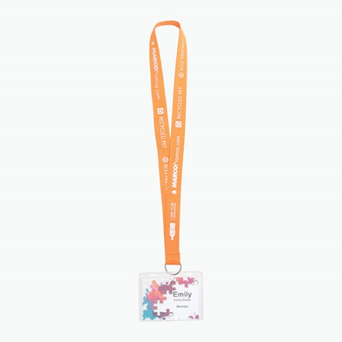 PET Lanyard with Split Key Ring