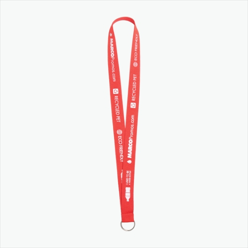 PET Lanyard with Split Key Ring