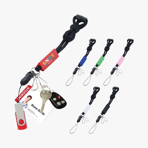 Triple Attachment Lanyard