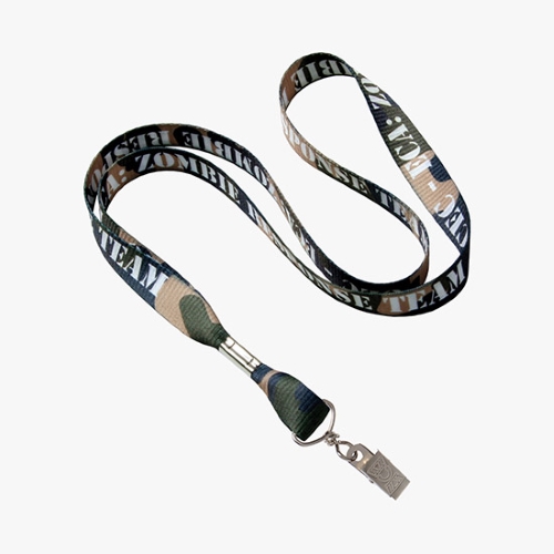 Poly Color Ribbon Lanyard