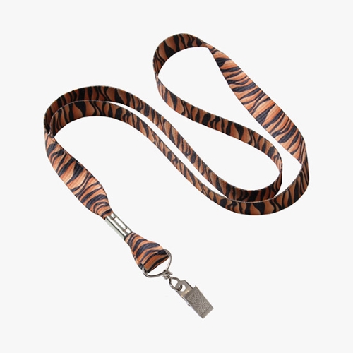 Poly Color Ribbon Lanyard