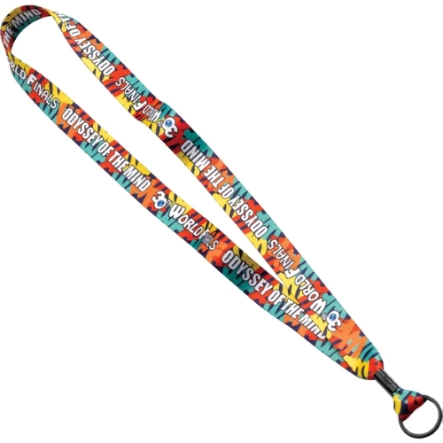 Metal Crimp and Split Ring Lanyards