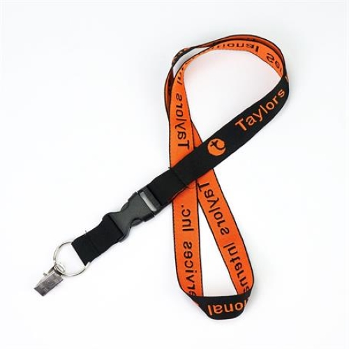 Customizable Woven Lanyard