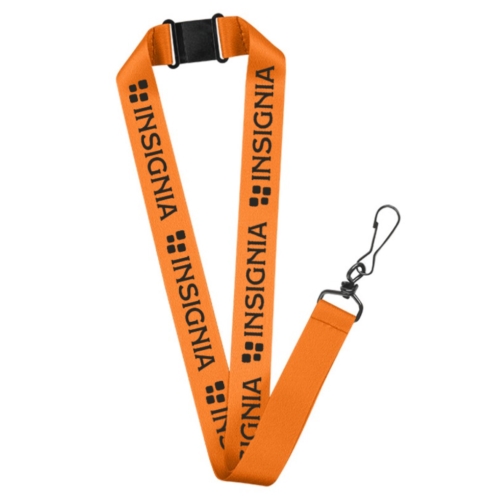 Economy Polyester Lanyard-Breakaway