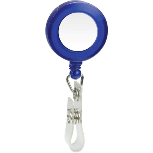 Round Domed Retractable Badge Holders