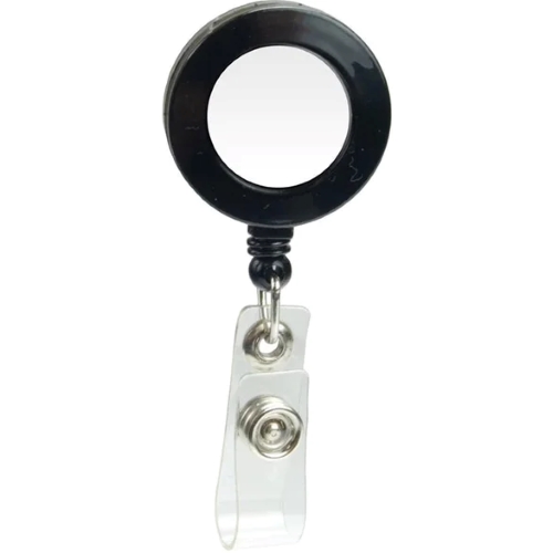 Round Domed Retractable Badge Holders