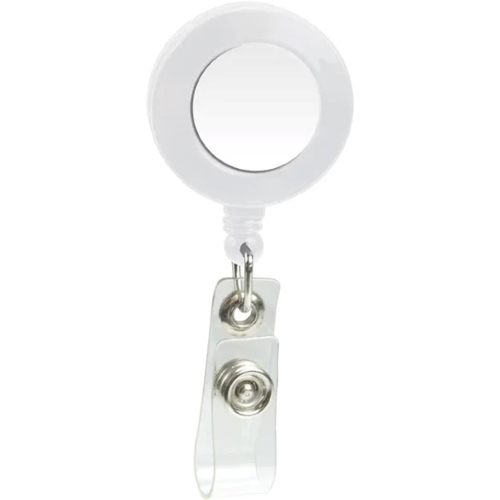 Round Domed Retractable Badge Holders