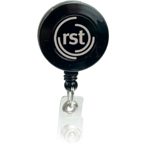 Imprinted Round Retractable Badge Holders