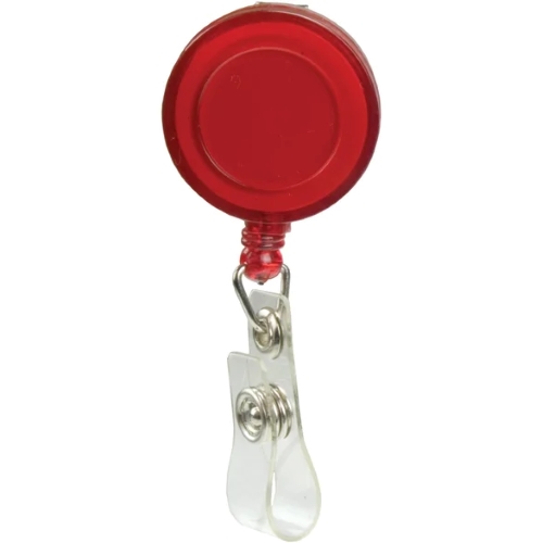 Imprinted Round Retractable Badge Holders