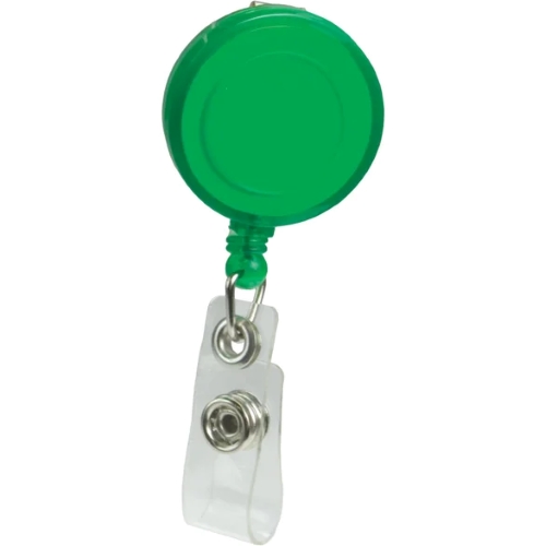 Imprinted Round Retractable Badge Holders