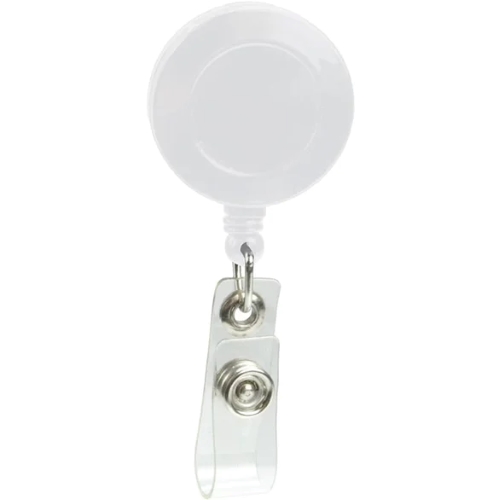 Imprinted Round Retractable Badge Holders