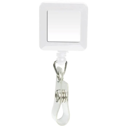 Marketing Square Domed Retractable Badge Holders