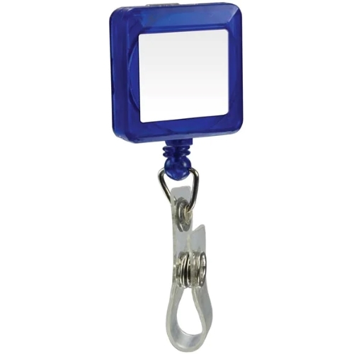 Marketing Square Domed Retractable Badge Holders