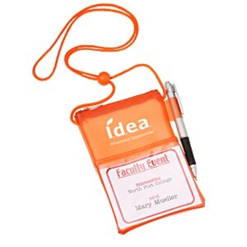 Custom Tradeshow Badge Holder